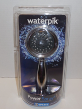 Waterpik  PowerSpray Plus Chrome 3 Settings Showerhead VAT-343E New - £21.35 GBP