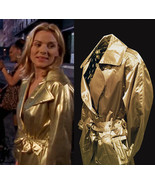 &quot;Sex the City Tribute&quot; Samantha style gold trench coat Designer Albert N... - €86,62 EUR