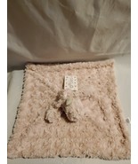Oobles Pink Swirl Rosette Unicorn Plush Lovey Security Blanket Soft Toy ... - $23.75