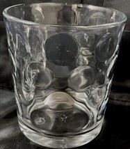 Pasabahce Circleware Rock Drink Glasses Bubble Like Circles 3-7/8&quot; x 3-1/2&quot; - £31.97 GBP