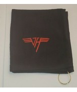 Van Halen Embroidered Golf Sport Towel 16x18 Black - $302.33 MXN