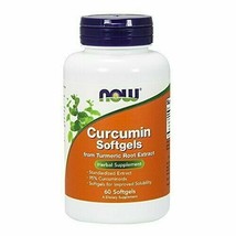 NOW Supplements, Curcumin (Curcuma longa) from Turmeric Root Extract, Herbal ... - £34.98 GBP