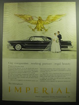 1958 Chrysler Imperial  Ad - Gay companion.. working partner.. regal beauty - £13.82 GBP