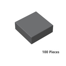 CS 3070 Tile 1 x 1 Dark Gray Building Pieces BULK LOT Bricks Parts Lot of 100 Pa - $11.92