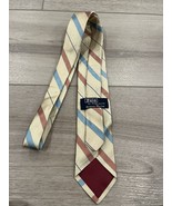 Vintage 60s Ralph Lauren Tie For Neiman-Marcus Silk 70s Early Rare Polo ... - $74.47 CAD