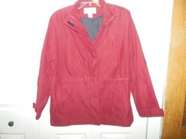 Ladies St Johns Bay  Jacket Petite Large Dark Red - £15.94 GBP