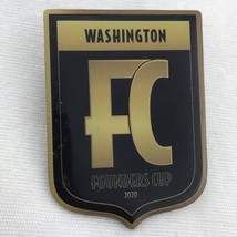 Washington Football Club Founders Cup 2020 Pin Metal FC - £7.84 GBP