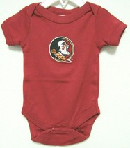 NCAA Florida State Seminoles Embroidered Logo Red One Piece Two Feet Ahead - £16.56 GBP