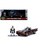 1966 Batmobile with Diecast Batman Figurine &quot;Batman&quot; (1966-1968) Classic... - $23.64
