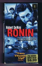 Ronin (1998) Vintage Vhs Cassette - £11.86 GBP