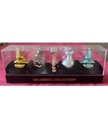 Vintage Perfume Miniatures set: Dali Metal Collection, Salvador Dali France - $49.50