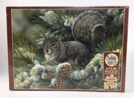 Cobble Hill Puzzle Gray Squirrel EZ Grip 275 pieces NEW, Factory Sealed - $30.36