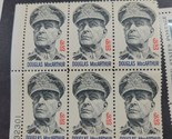 US Stamp Douglas MacArthur 6c Block of 6 - $1.89