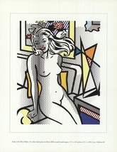 ROY LICHTENSTEIN Nude with Yellow Pillow, 1997 - £92.42 GBP