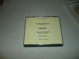 Music: The Art of Listening 4th Edition Jean Ferris (3 CDs, 1995) EX - £13.22 GBP