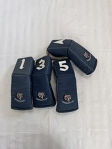 Vintage Golf Club Head Covers Set Of 4 Numbered. Blue Opequon GC Logo Li... - $16.82