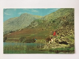 ✍️ collectible POSTCARD posted w/STAMP ✉️  1985 ENGLAND Buttermere Lake District - £1.91 GBP