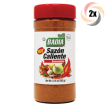 2x Shakers Badia Sazon Caliente Hot Seasoning | 5.75oz | Gluten Free | MSG Free - £12.94 GBP