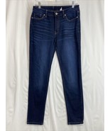 Kancan Women&#39;s Size 9/28 Blue Denim Jeans Skinny Dark Wash Stretch - $32.24 CAD