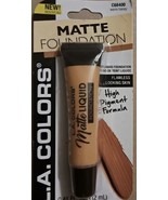 L.A. Colors Warm Honey Matte Foundation C68400 3 pcs. - £12.75 GBP