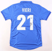 Christian Vieri Signed Jersey (Beckett) Italy National Football Team - $305.91