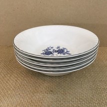 Wedgewood Enoch Royal Blue Ironstone Set of 5 Bowls (5) - £38.14 GBP