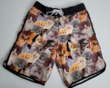 Bioworld Mens Size M Cats Kittens Swim Surf Shorts Mesh Lined Trunks Dra... - $14.99