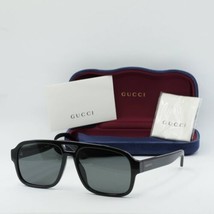 GUCCI GG1342S 001 Black/Smoke 59-16-145 Sunglasses New Authentic - £117.31 GBP