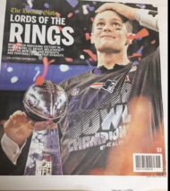 New England Patriots LI Boston Globe Collector&#39;s Edition  Lord Of Rings ... - $8.71