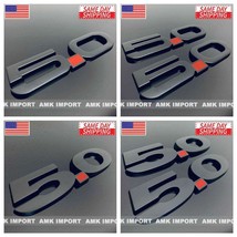 5.5&quot; Diecast Metal Badge Fender Emblems for Ford Mustang 5.0 GT in Matte... - £8.52 GBP+