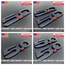 5.5&quot; Diecast Metal Badge Fender Emblems for Ford Mustang 5.0 GT in Matte... - $10.84+