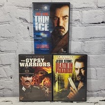 Tom Selleck Movies Lot Of 3 Gypsy Warriors Jesse Stone Thin Ice Drama Action - £9.43 GBP