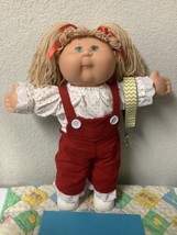 Vintage Cabbage Patch Kid Girl Play Along PA-3 Wheat Hair Green Eyes 2004 - £127.60 GBP