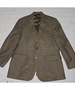 Brooks Brothers 346 Tan Linen Sport Jacket 42S - 100% Wool Lining - $802.15 MXN