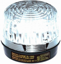 Seco-Larm SL-126Q/C Clear Xenon Tube Strobe Light For 6 to 12V Use - $21.75