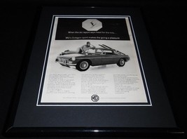 1966 MG Octagon Framed 11x14 ORIGINAL Vintage Advertisement  - £35.09 GBP