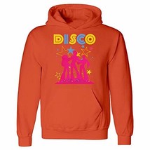Kellyww 70&#39;s Retro Dancing Dancer Disco Party Costume - Hoodie Orange - £52.95 GBP