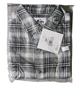 Old Mill Flannel Shirt Sz 2XT Mens Green And Grey Lumberjack Plaid Check... - $16.15