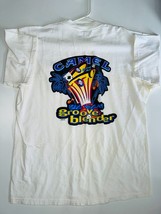 Vintage 1996 Camel Groove Blender T-Shirt Men&#39;s X-Large White Cotton Lon... - $31.00