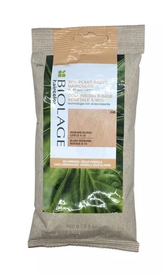 Matrix Biolage Plant Based No Lift Ammonia Free HairColor Rhubarb Blonde... - $14.97
