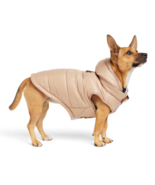 YOULY The Trailblazer Shiny Puffer Pet Metallic Jacket Dog Coat Hood Large - £19.30 GBP