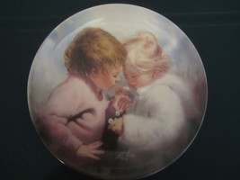Tiny Treasures Collector Plate Donald Zolan Childhood Friendship #3 Children - £19.23 GBP
