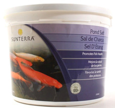Sunterra Pond Salt Promotes Fish Health 100% Safe Natural Improves Gill ... - $44.99