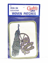 Vintage El Capitan Ranch Embroidered Iron On Woven Patch by Cash&#39;s Peacock - £5.56 GBP
