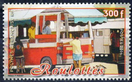 ZAYIX French Polynesia 873 MNH Mobile Snack Bars Food 061223SM12M - £4.60 GBP