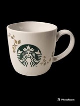 Starbucks 2013 Coffee Holiday Collection Mug White Classic Green Mermaid... - £5.47 GBP