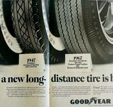 1967 Goodyear Tires Vytacord Advertisement Post Magazine Automobilia HM2CC - $29.99