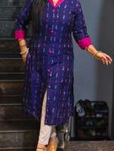 Sambalpuri odia cotton kurti gift for her fastival octagonal lover gifts party w - £63.00 GBP