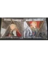 Lot of (2) Limited Edition Marvel Triangles Black Widow Fantasy Pins by ... - $99.00