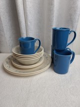 Corelle First of Spring 16-Pc Dinnerware Set 4 places, With Blue Corning... - $148.49